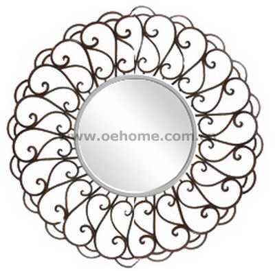 8307 Elgant high quality starburst mirror for home decoration